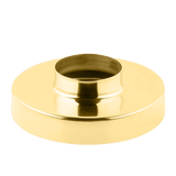 Cast Flange Cover 3.0" - All finishes - All finishes Polished Brass