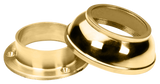 Domed Flange Cover 2.0" - All finishes Polished Brass