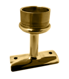 Fixed Saddle 1.5" - All finishes Polished Brass