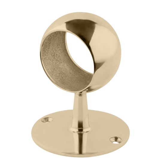 Short Ball Center Post 2.0" - All finishes Satin Brass