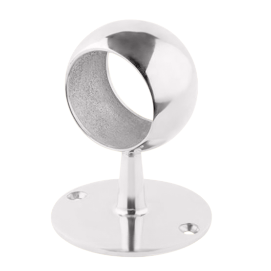 Short Ball Center Post 2.0" - All finishes Polished Chrome