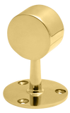 Short Flat End Post 2.0" - All finishes Polished Brass