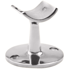 Short Saddle Post 2" - All finishes Polished Chrome