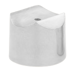 Universal Flush Fitting 1.5" - All finishes Satin Chrome