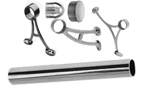 Foot Rail Kit - 1.5" OD Polished Stainless Steel