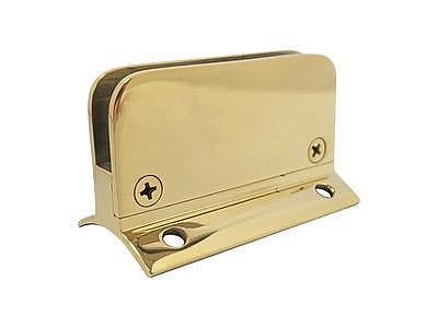 Standard Glass Clips for 2.0" Tubing and 3/8" Glass  - All finishes