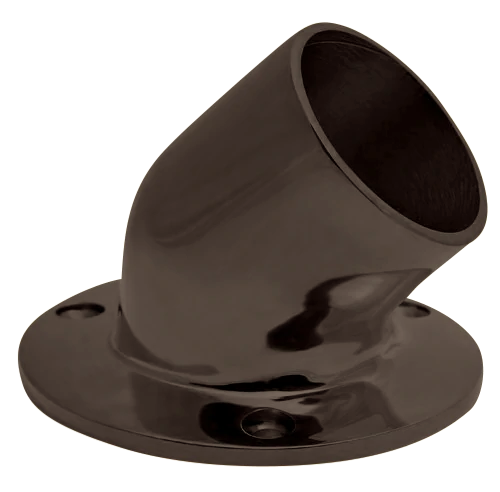 45 Degree Angle Flange (2"OD) - All finishes Satin Brass