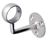 90 Degree Closed Loop Handrail Bracket for 2" OD Tubing - All finishes