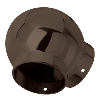 Ball 90 Elbow 1.5" in Oil-Rubbed Bronze Finish Oil-Rubbed Bronze