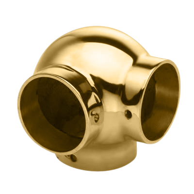 Ball SO 90 Elbow 1.0" - All finishes Polished Chrome