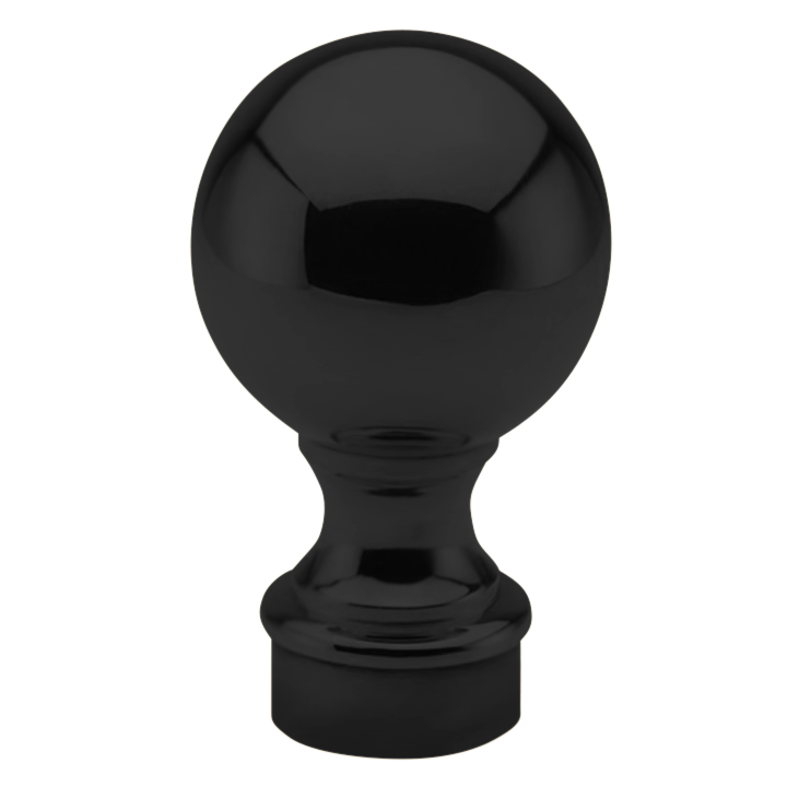 Ball Top 1" - All finishes Matte Black