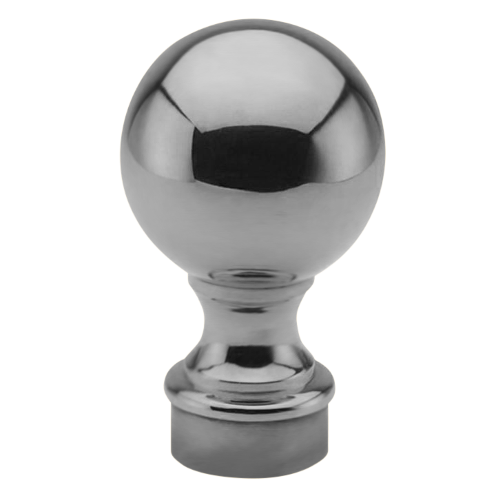 Ball Top 2" - All finishes Polished Stainless Steel
