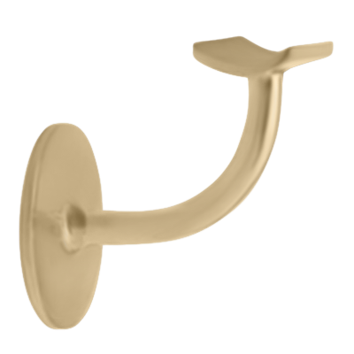 Blind Stud Handrail Bracket 1.5" (Brass 2 1/2" C /L, Stainless 2 5/8" C/L) - All finishes Satin Brass