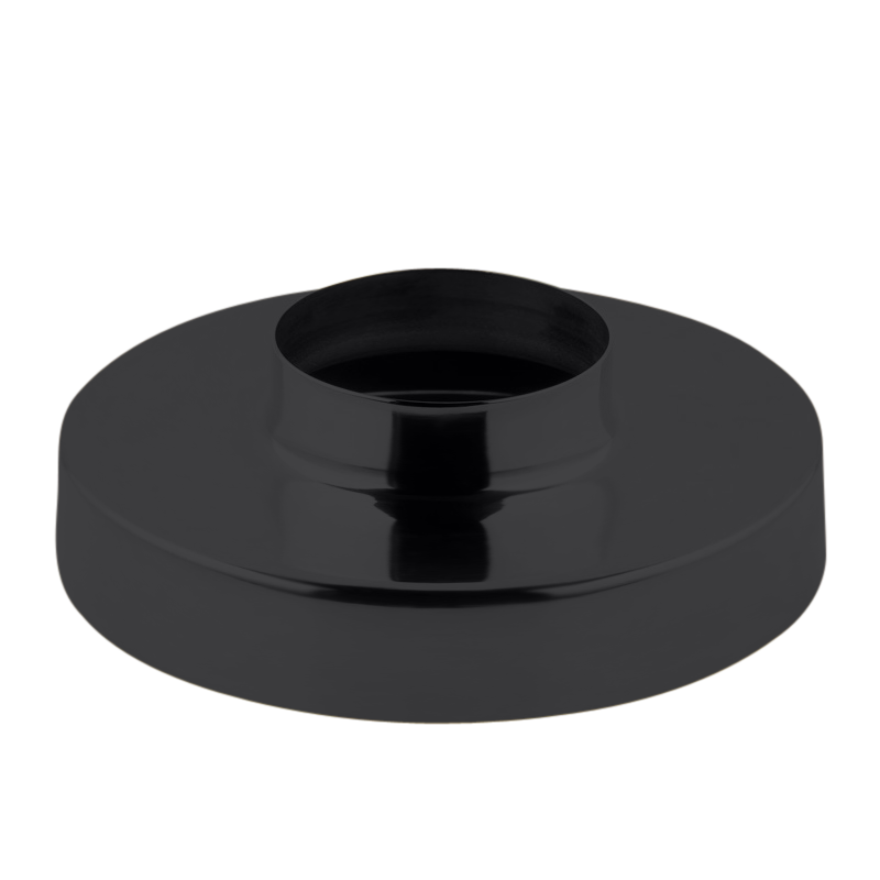 Cast Flange Cover 1.5" - All finishes Matte Black