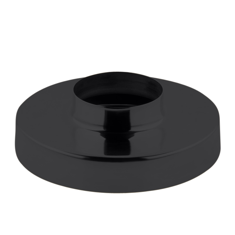 Cast Flange Cover 3.0" - All finishes - All finishes Matte Black