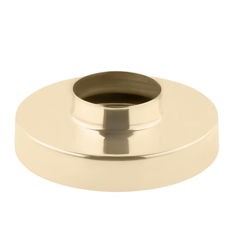 Cast Flange Cover 1.5" - All finishes Satin Brass
