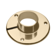 Channel Flange 2" - All finishes Satin Brass