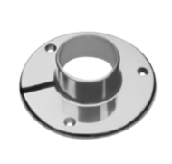 Channel Flange 2" - All finishes Satin Stainless Steel