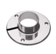 Channel Flange 2" - All finishes Polished Stainless Steel