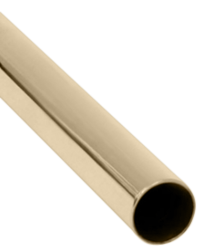 Cut to Length Satin Brass tubing 5/8" OD
