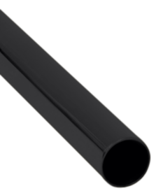 Cut to Length Matte Black foot rail tubing 1.5" OD