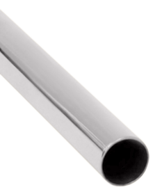 Tubo de acero inoxidable pulido cortado a medida de 5/8" de diámetro exterior