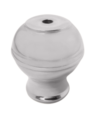Decorative Adapter 1" tubing to any size tubing - All finishes Polished Chrome