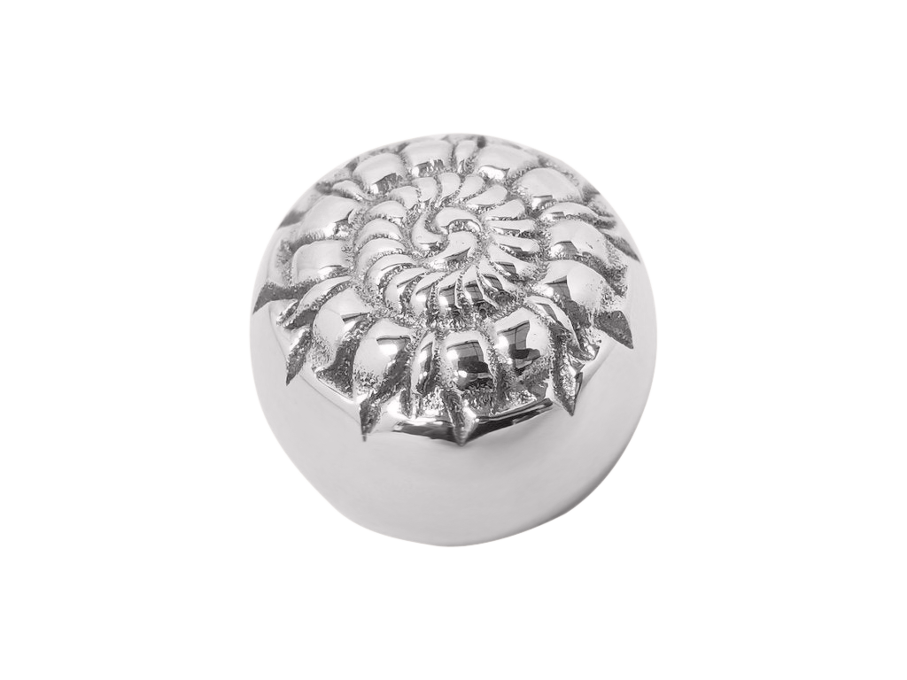 Decorative End Cap 1.5" - All finishes Polished Chrome