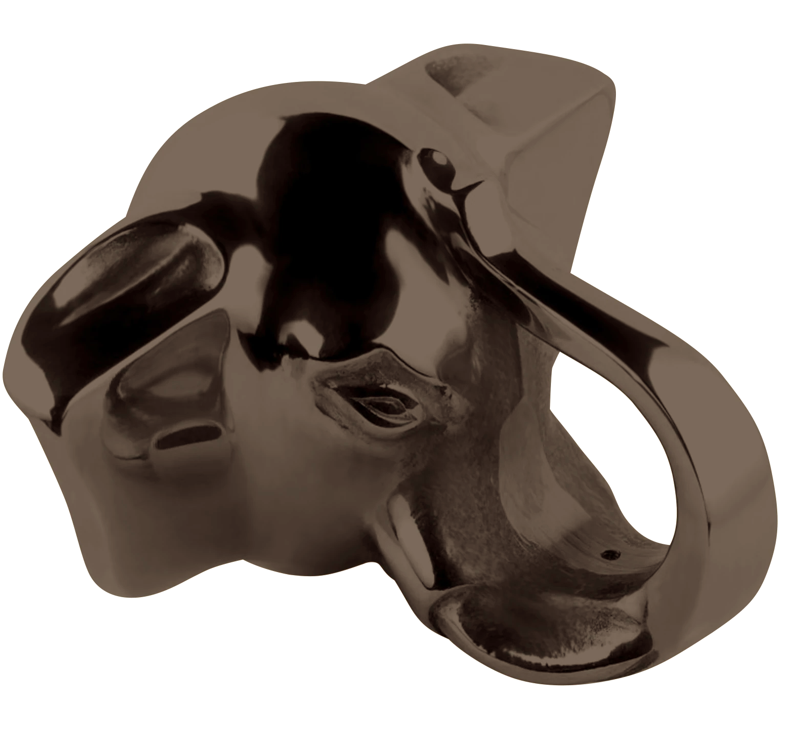 Elephant Head Arm Rail Bracket 2.0" - All finishes Oil-Rubbed Bronze