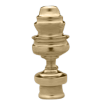 Fancy Cone 2" - All finishes Satin Brass