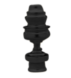 Fancy Cone 2" - All finishes Matte Black