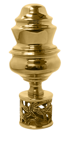 Filigree Cone 2" - All finishes Polished Brass