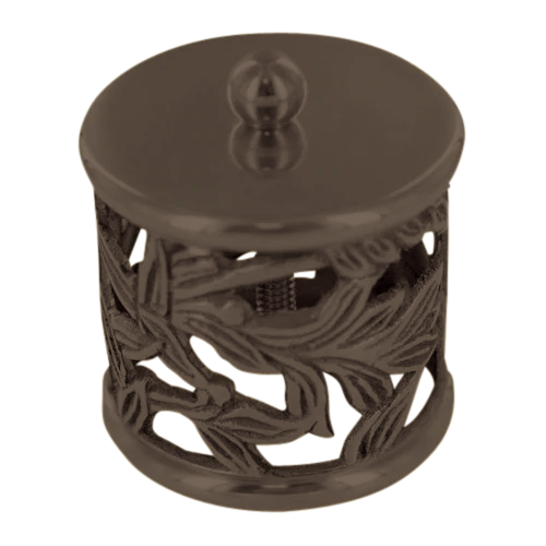 Filigree End Cap 2" - All finishes Oil-Rubbed Bronze