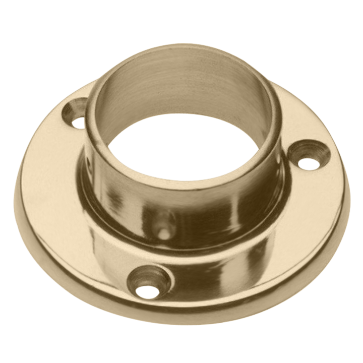 Floor Flange 1.5" - All finishes Satin Brass