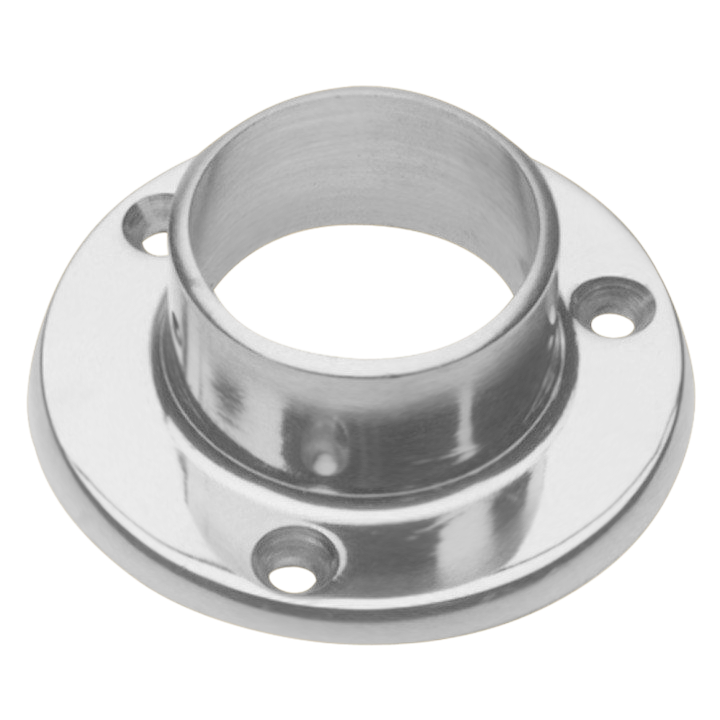 Floor Flange 1.5" - All finishes Satin Stainless Steel