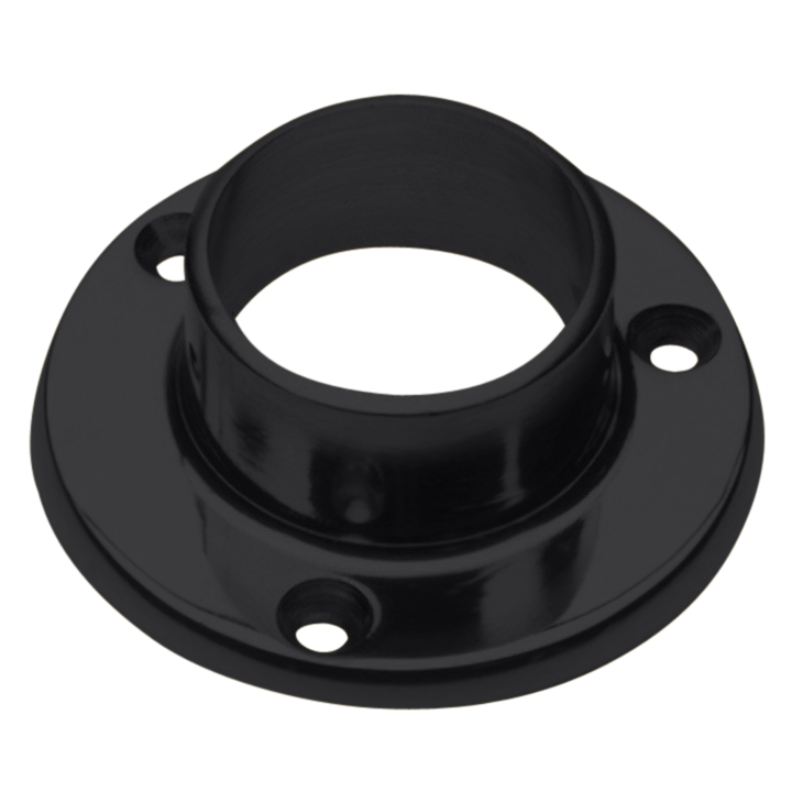 Floor Flange 1.5" - All finishes Matte Black
