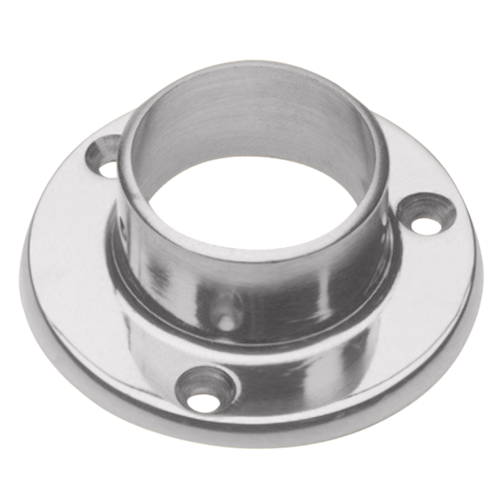 Floor Flange 1.5" - All finishes Polished Stainless Steel