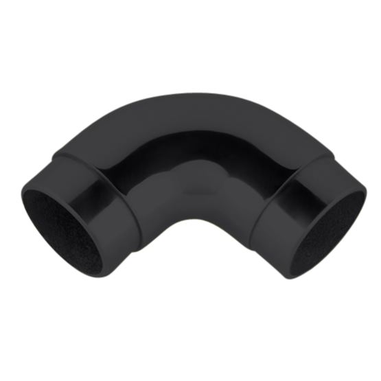 Flush 90 Curve (2.0") - All finishes Matte Black