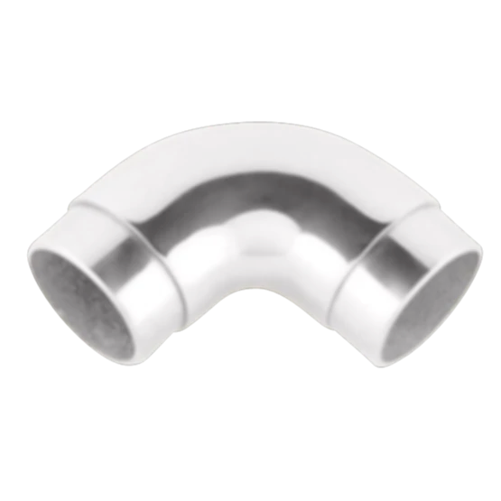 Flush 90 Curve (1.5") - All finishes Satin Stainless Steel