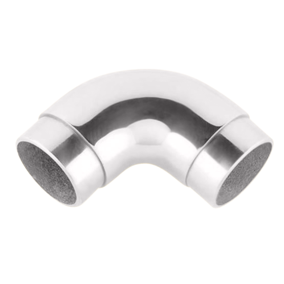 Flush 90 Curve (2.0") - All finishes Polished Stainless Steel