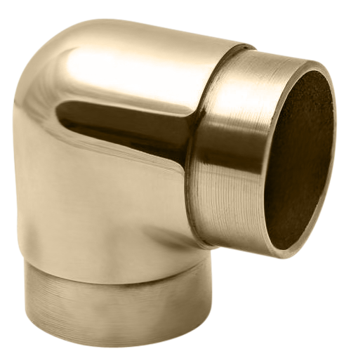 Flush 90 1.0" - All finishes Satin Brass