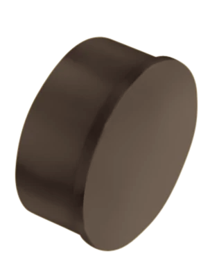 Flush Flat End Cap 1.5" - All finishes Oil-Rubbed Bronze