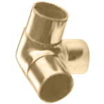 Flush SO 90 1.5" - All finishes Satin Brass