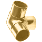 Flush SO 90 2.0" - All finishes Polished Brass