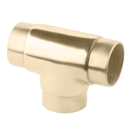 Flush T (2.0") - All finishes Satin Brass