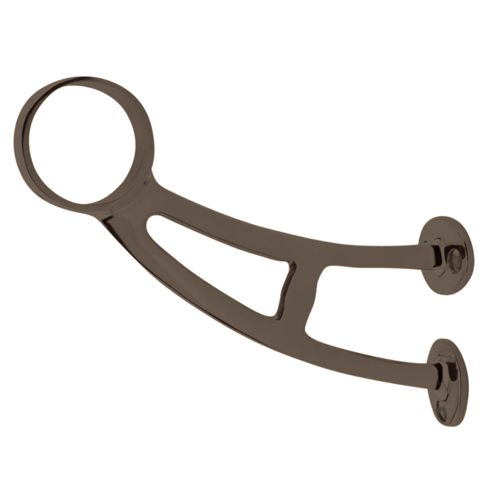 Foot Rail Bar Bracket 1.5" in Oil-Rubbed Bronze finish