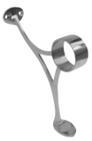 Foot Rail Combination Bracket 1.5" - All finishes Satin Stainless Steel