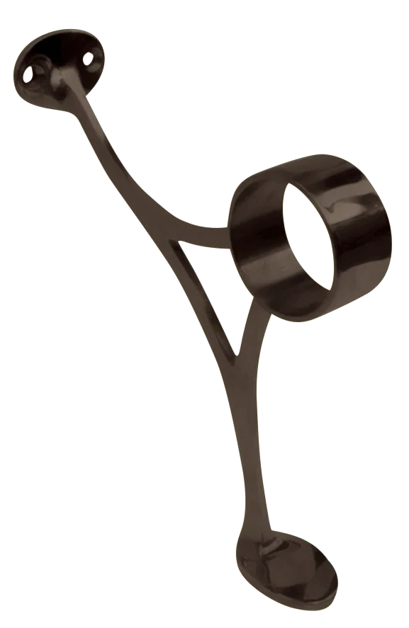 Foot Rail Combination Bracket 1.5" - All finishes Oil-Rubbed Bronze