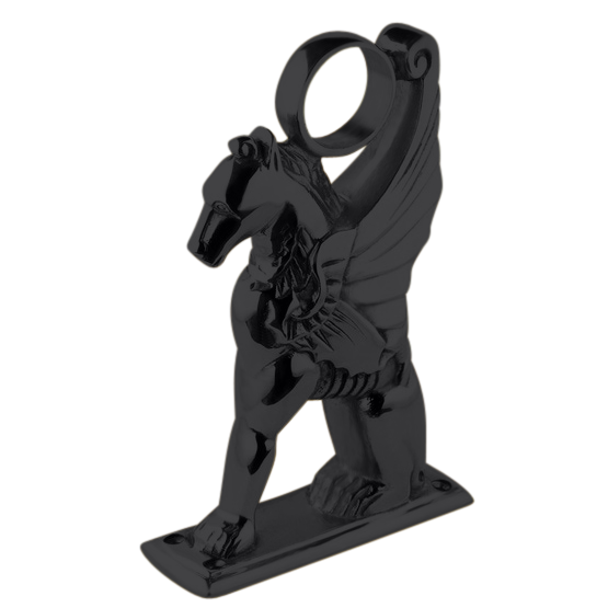 Foot Rail Pegasus Bracket (2"OD) - All finishes Matte Black