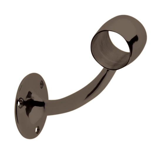 Foot Rail Streamlined Bracket 2.0" - All finishes Oil-Rubbed Bronze